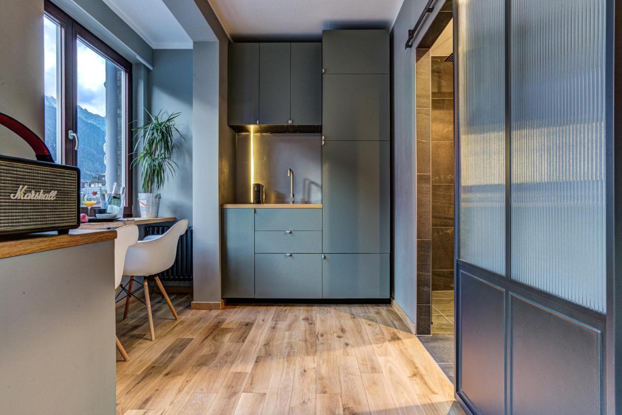 Chamonix City Center Luxury Studio Apartment Екстер'єр фото